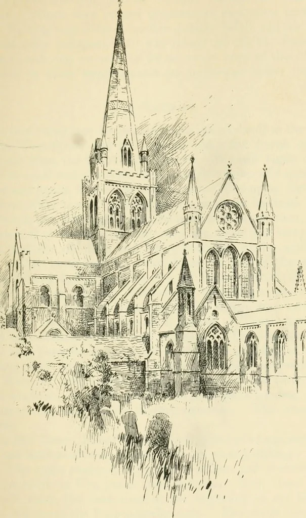 An illustration from The cathedrals of Great Britain, their history and architecture, 1902, leaf 114