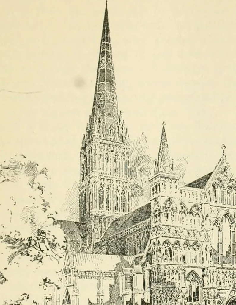 An illustration from The cathedrals of Great Britain, their history and architecture, 1902, leaf 126