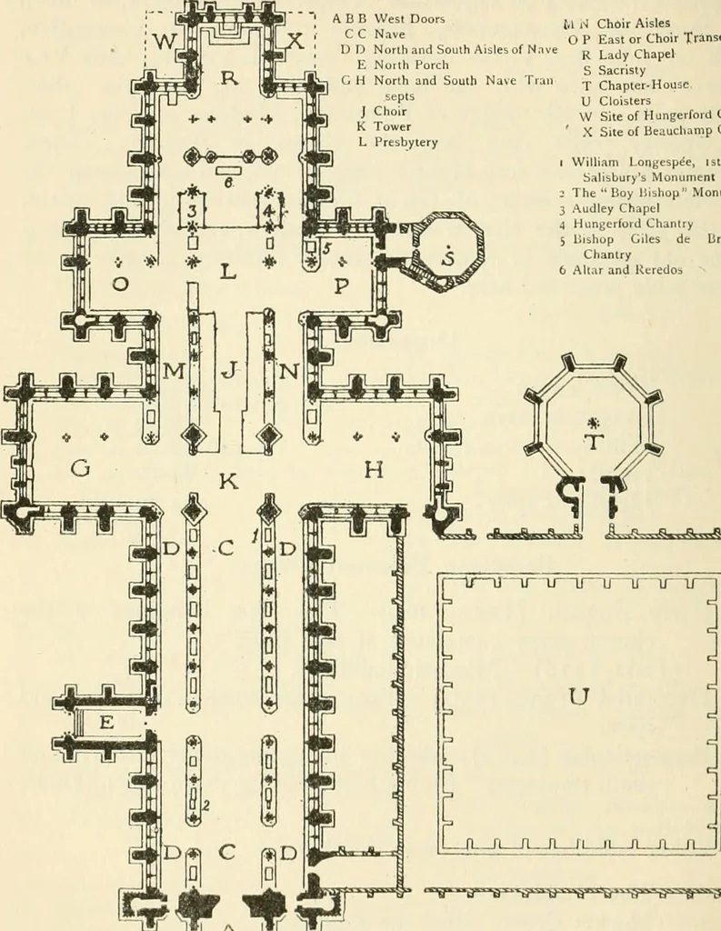 An illustration from The cathedrals of Great Britain, their history and architecture, 1902, leaf 139