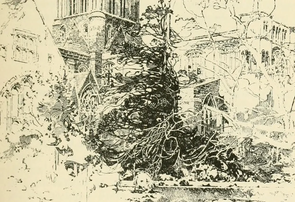 An illustration from The cathedrals of Great Britain, their history and architecture, 1902, leaf 144
