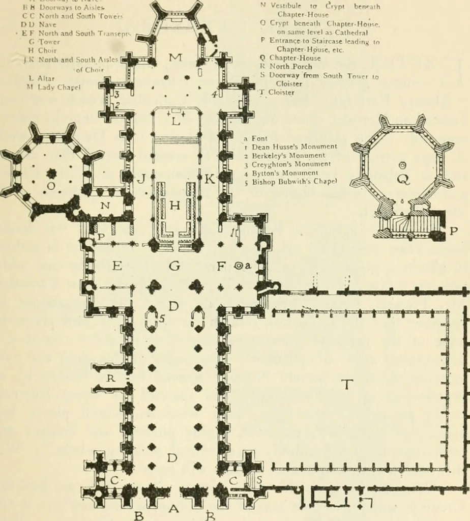 An illustration from The cathedrals of Great Britain, their history and architecture, 1902, leaf 178