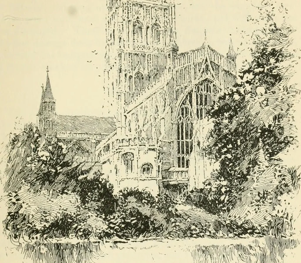 An illustration from The cathedrals of Great Britain, their history and architecture, 1902, leaf 198