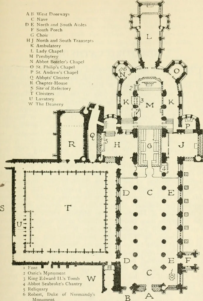 An illustration from The cathedrals of Great Britain, their history and architecture, 1902, leaf 218