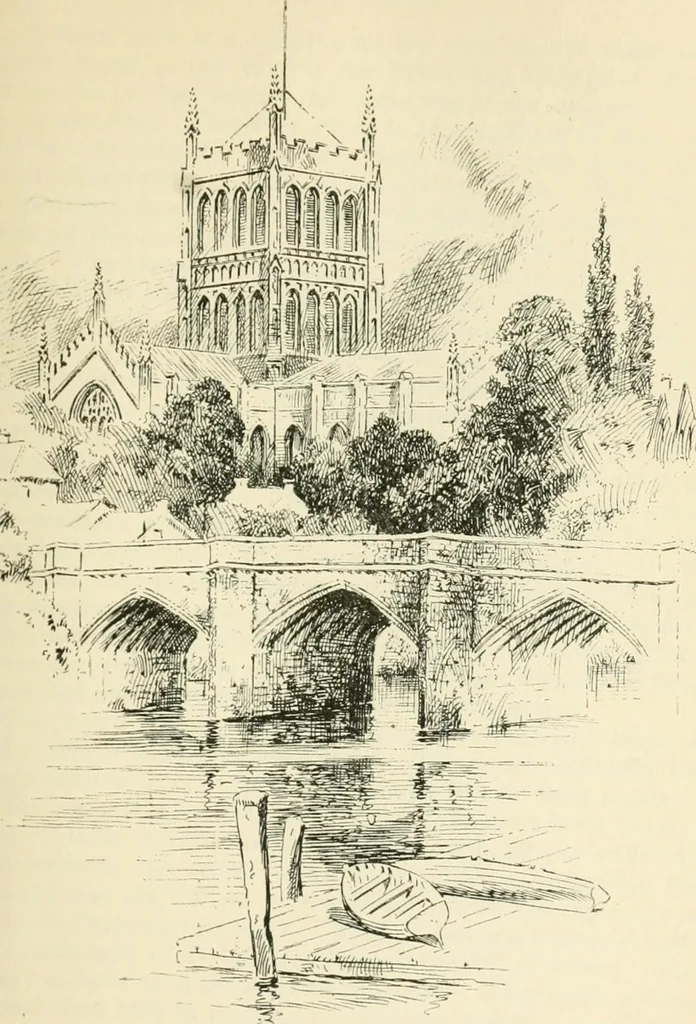 An illustration from The cathedrals of Great Britain, their history and architecture, 1902, leaf 222