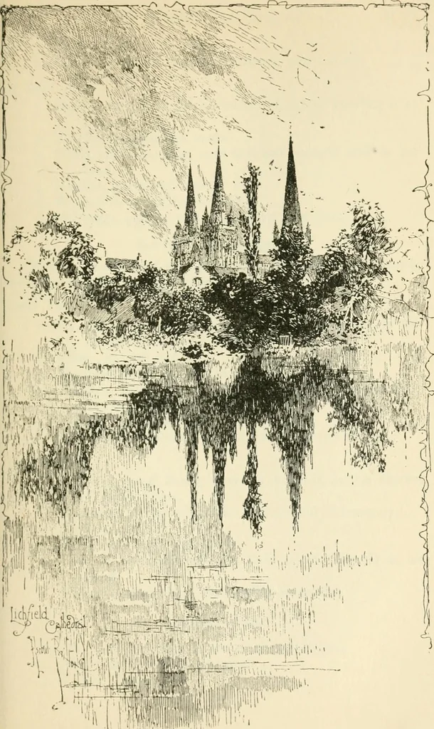 An illustration from The cathedrals of Great Britain, their history and architecture, 1902, leaf 250