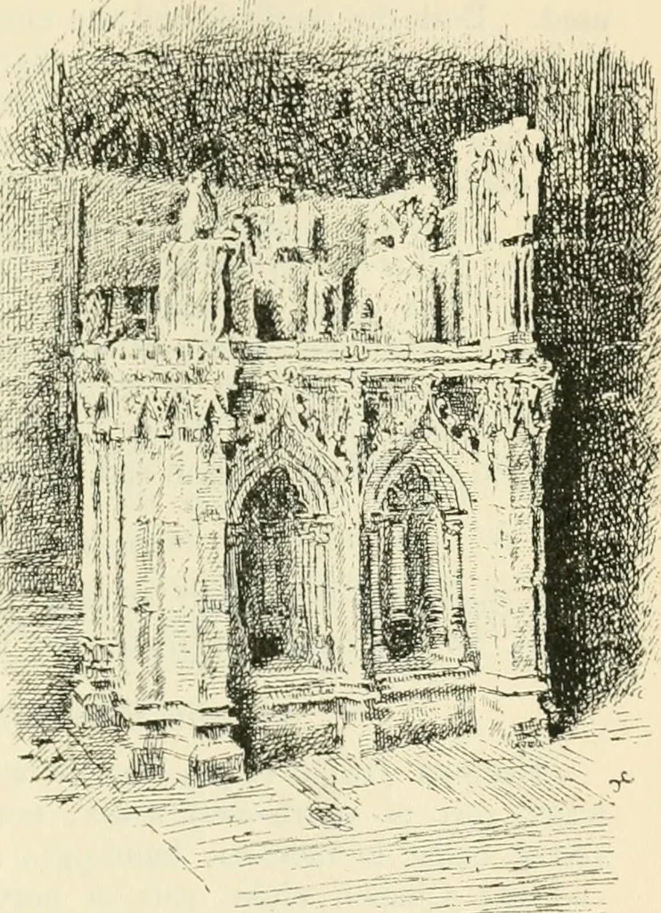 An illustration from The cathedrals of Great Britain, their history and architecture, 1902, leaf 276