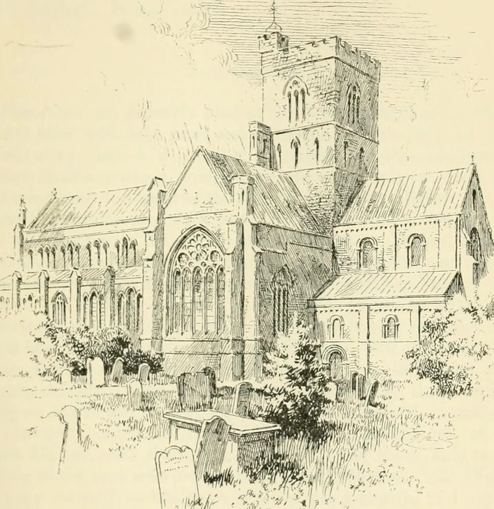 An illustration from The cathedrals of Great Britain, their history and architecture, 1902, leaf 290