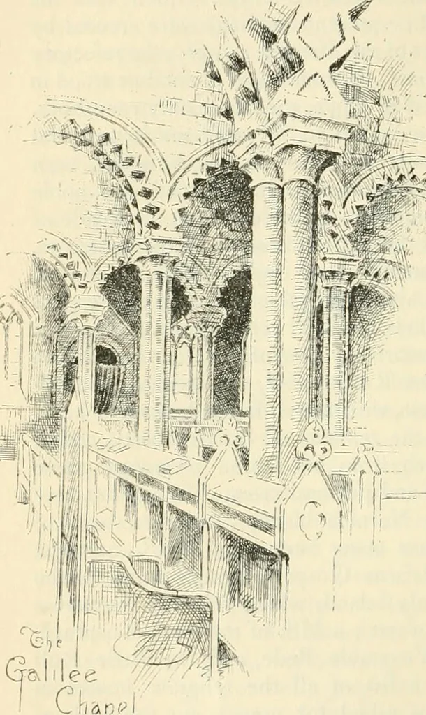 An illustration from The cathedrals of Great Britain, their history and architecture, 1902, leaf 305