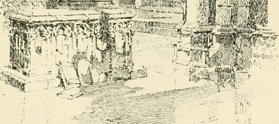 An illustration from The cathedrals of Great Britain, their history and architecture, 1902, leaf 332