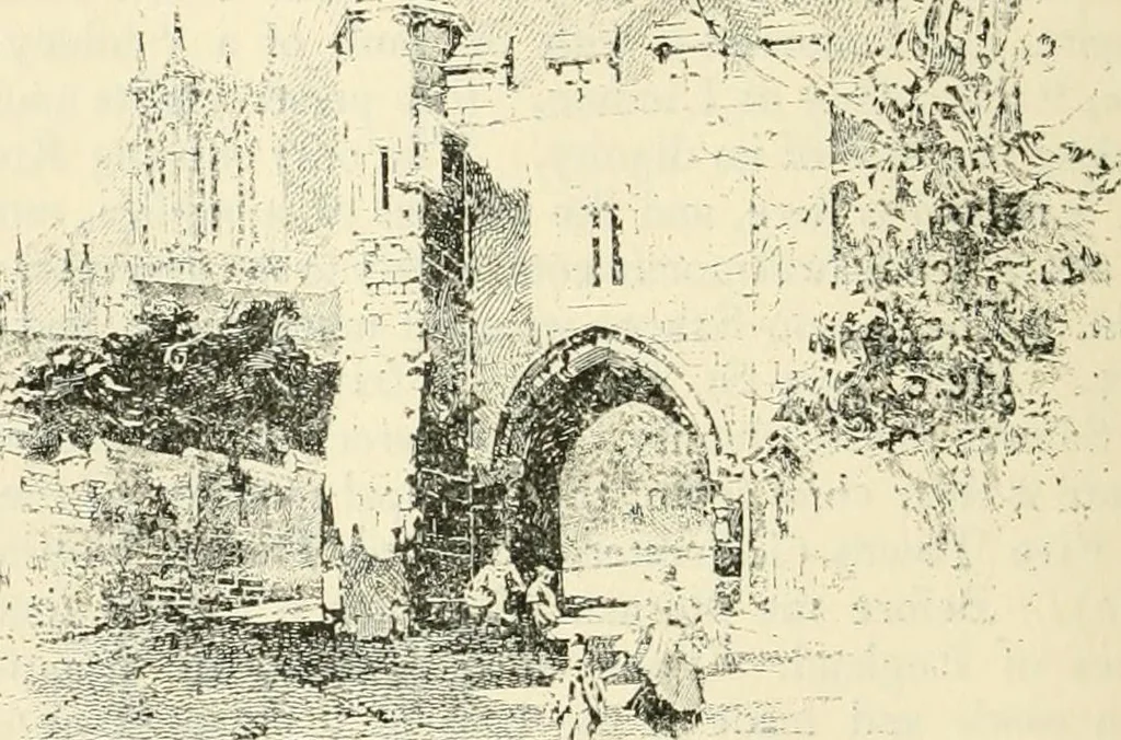 An illustration from The cathedrals of Great Britain, their history and architecture, 1902, leaf 353