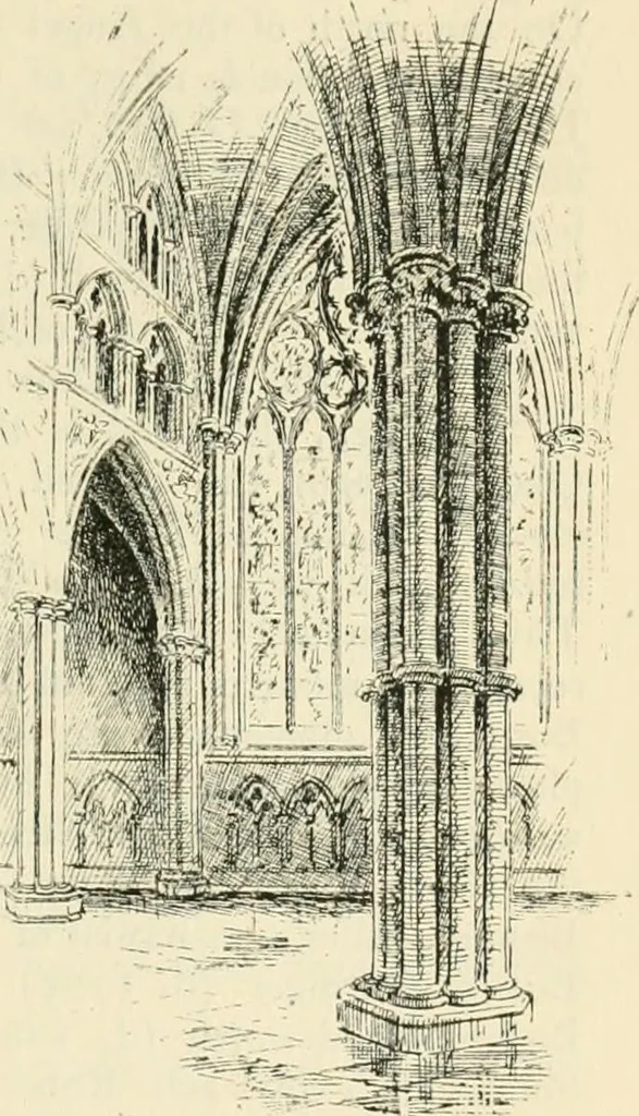 An illustration from The cathedrals of Great Britain, their history and architecture, 1902, leaf 362
