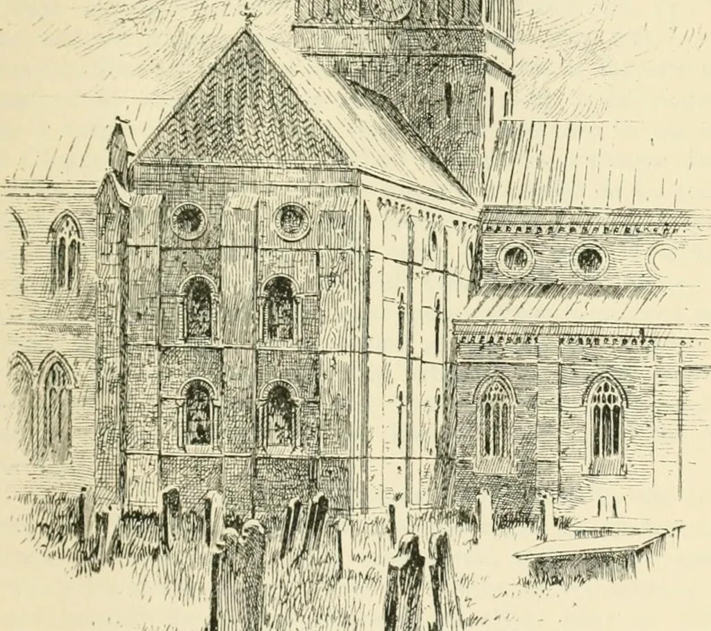 An illustration from The cathedrals of Great Britain, their history and architecture, 1902, leaf 370