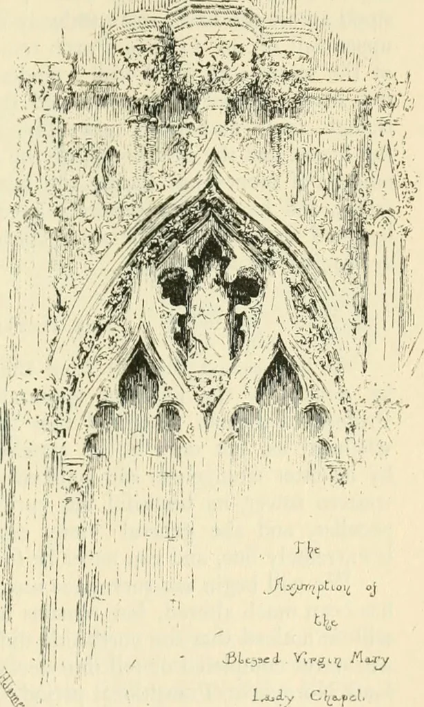 An illustration from The cathedrals of Great Britain, their history and architecture, 1902, leaf 396