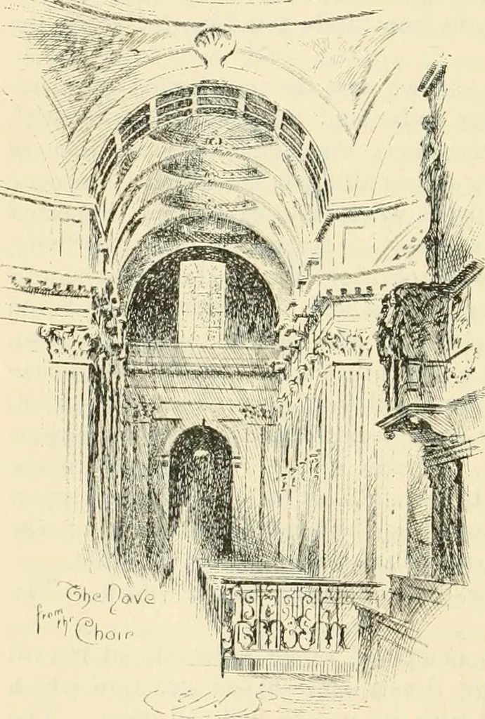 An illustration from The cathedrals of Great Britain, their history and architecture, 1902, leaf 43