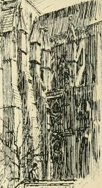 An illustration from The cathedrals of Great Britain, their history and architecture, 1902, leaf 55