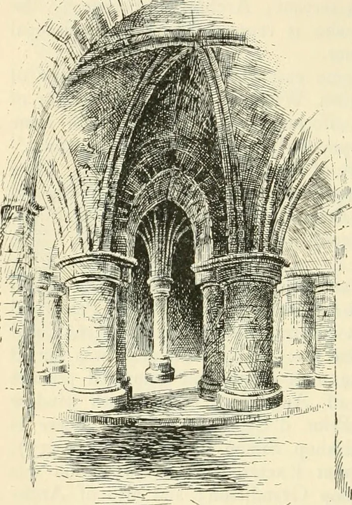 An illustration from The cathedrals of Great Britain, their history and architecture, 1902, leaf 95