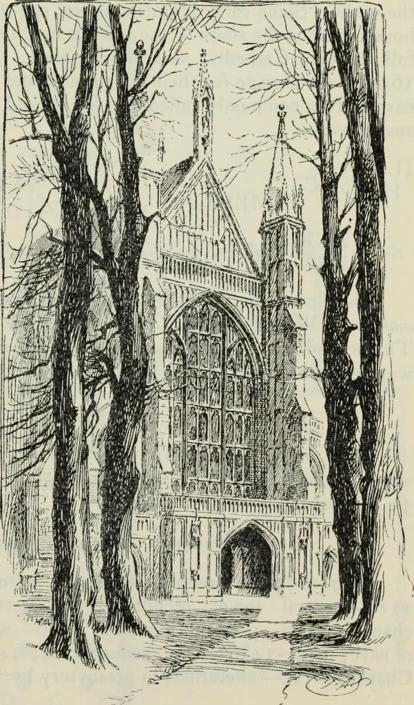 An illustration from The cathedrals of Great Britain, their history and architecture;, 1904, leaf 114