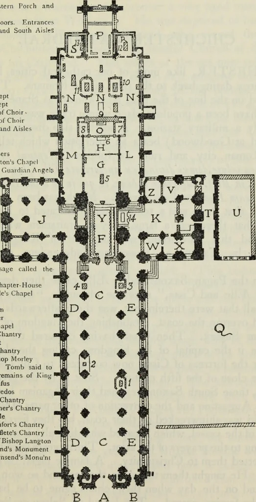 An illustration from The cathedrals of Great Britain, their history and architecture;, 1904, leaf 116