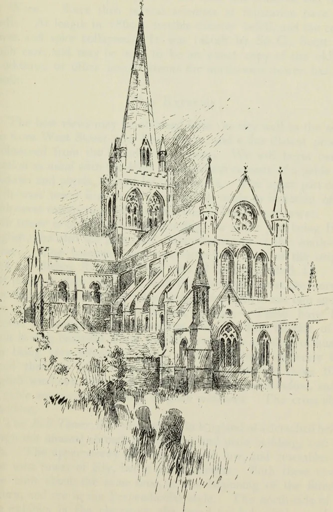 An illustration from The cathedrals of Great Britain, their history and architecture;, 1904, leaf 120