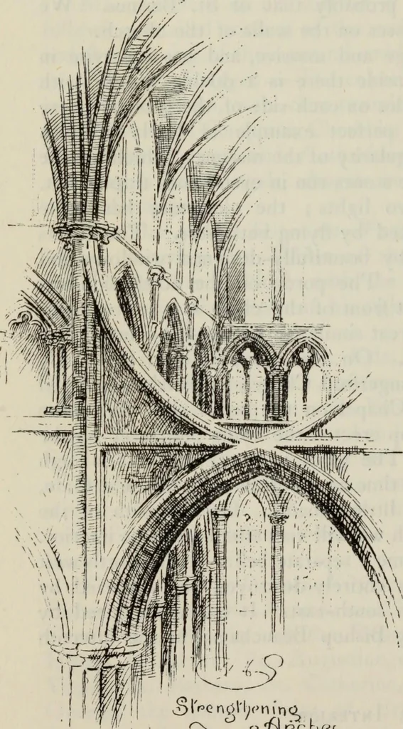 An illustration from The cathedrals of Great Britain, their history and architecture;, 1904, leaf 137