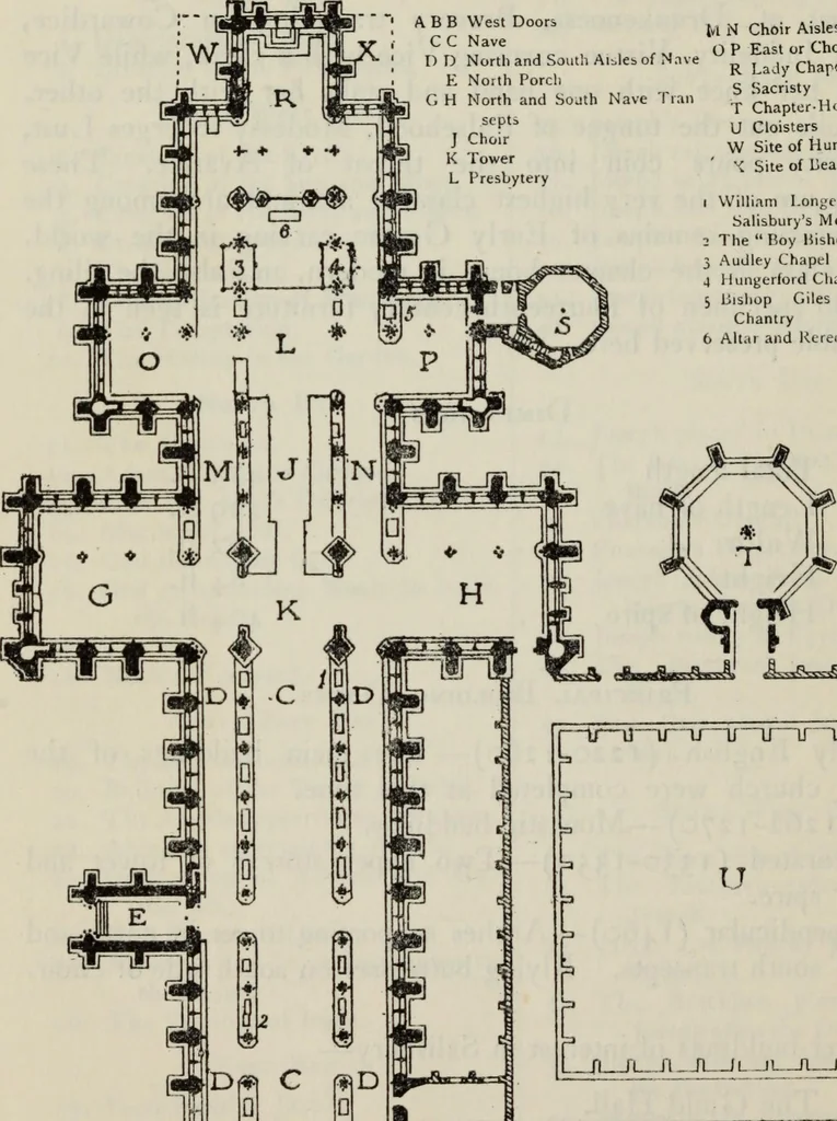 An illustration from The cathedrals of Great Britain, their history and architecture;, 1904, leaf 145