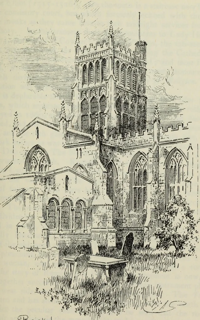 An illustration from The cathedrals of Great Britain, their history and architecture;, 1904, leaf 164