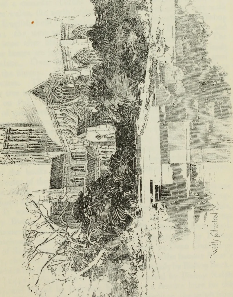 An illustration from The cathedrals of Great Britain, their history and architecture;, 1904, leaf 174