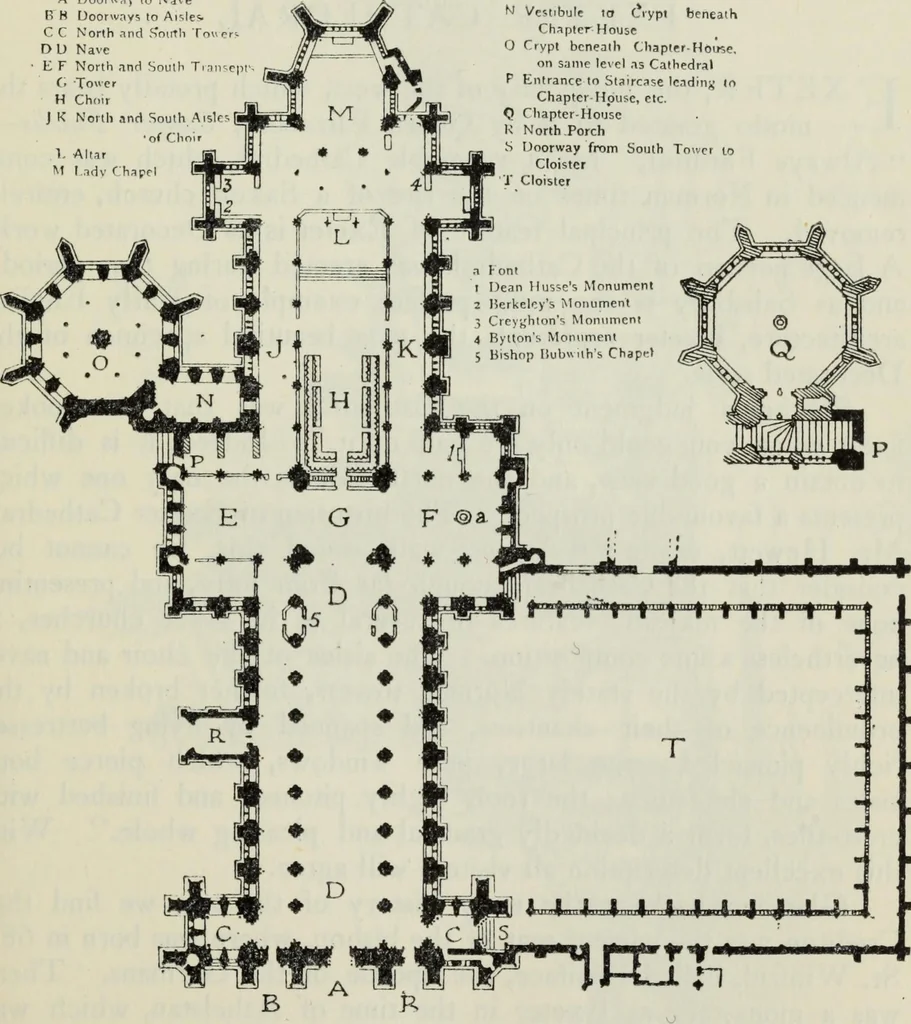 An illustration from The cathedrals of Great Britain, their history and architecture;, 1904, leaf 184