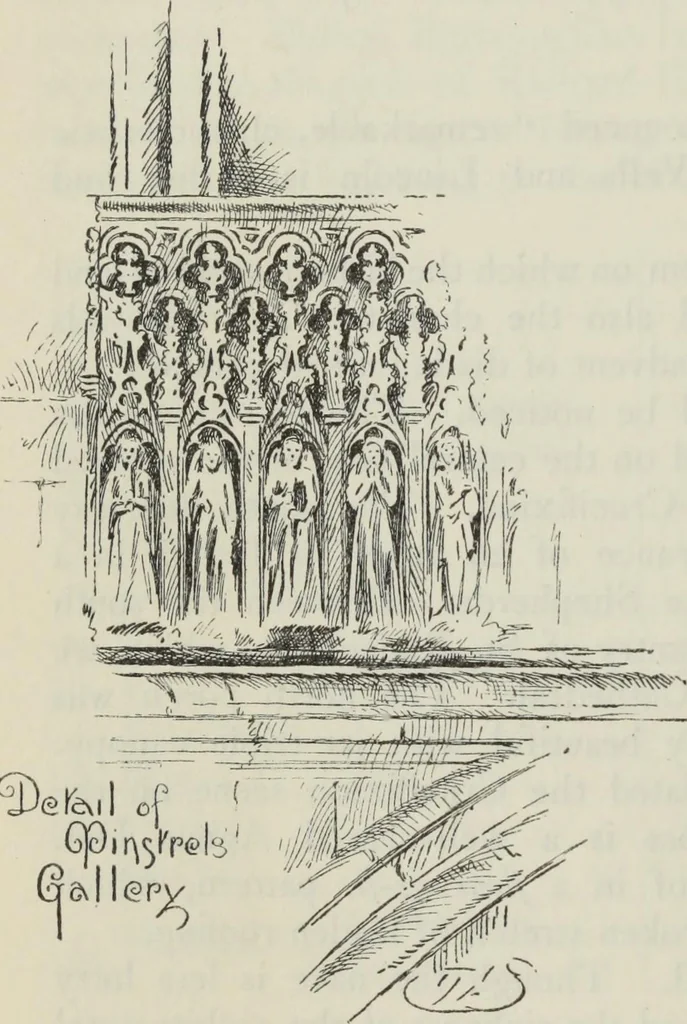 An illustration from The cathedrals of Great Britain, their history and architecture;, 1904, leaf 191