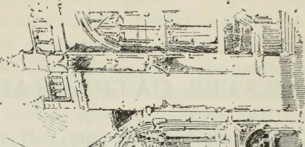 An illustration from The cathedrals of Great Britain, their history and architecture;, 1904, leaf 201