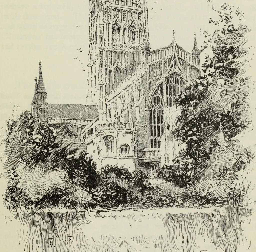 An illustration from The cathedrals of Great Britain, their history and architecture;, 1904, leaf 204