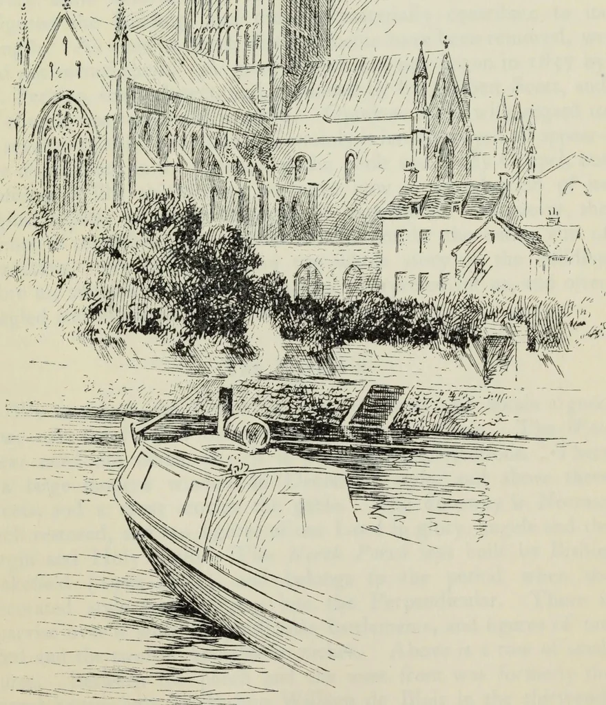 An illustration from The cathedrals of Great Britain, their history and architecture;, 1904, leaf 240