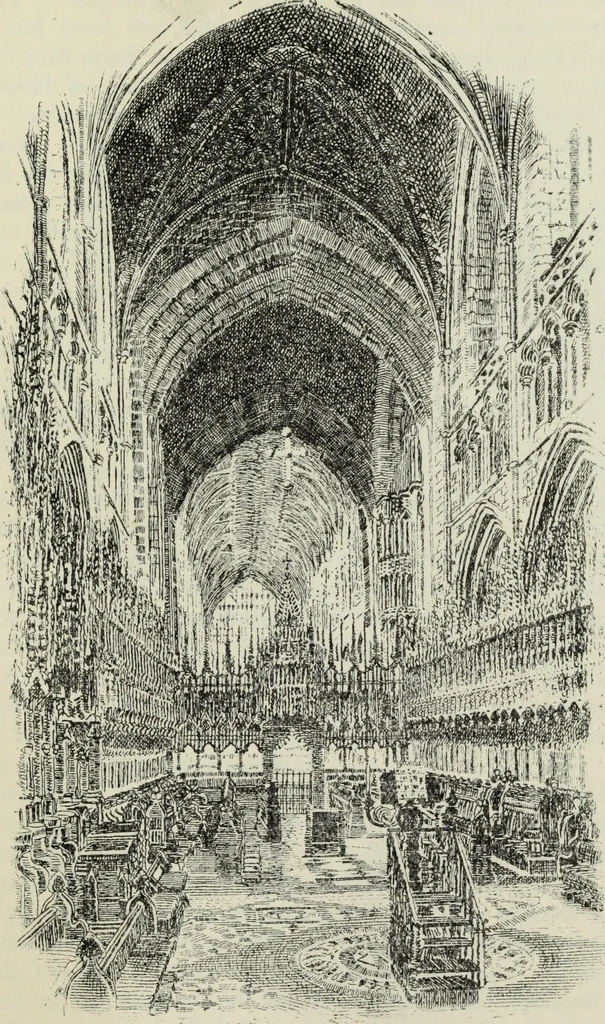 An illustration from The cathedrals of Great Britain, their history and architecture;, 1904, leaf 278