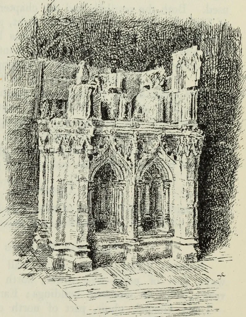 An illustration from The cathedrals of Great Britain, their history and architecture;, 1904, leaf 282