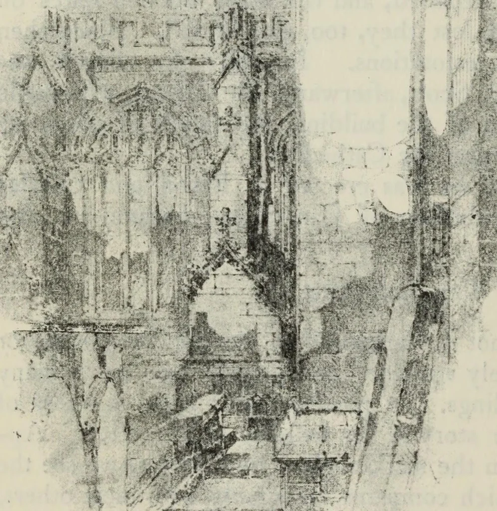 An illustration from The cathedrals of Great Britain, their history and architecture;, 1904, leaf 323