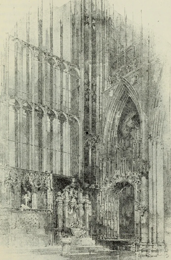 An illustration from The cathedrals of Great Britain, their history and architecture;, 1904, leaf 342