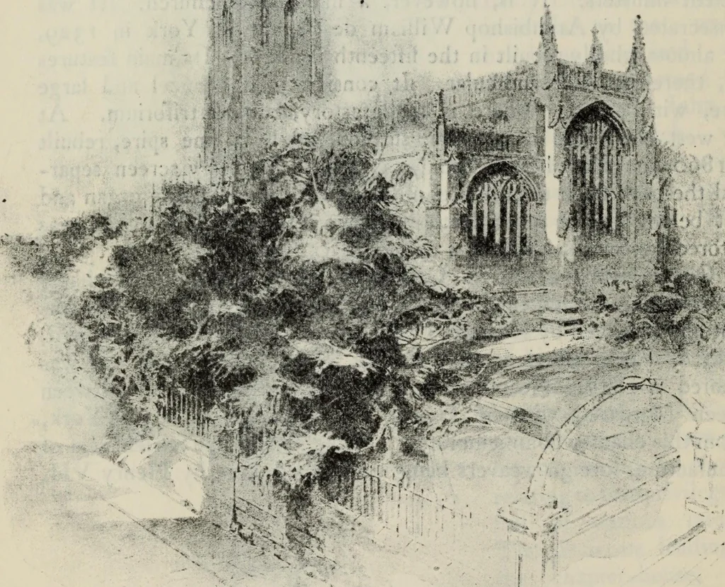An illustration from The cathedrals of Great Britain, their history and architecture;, 1904, leaf 355