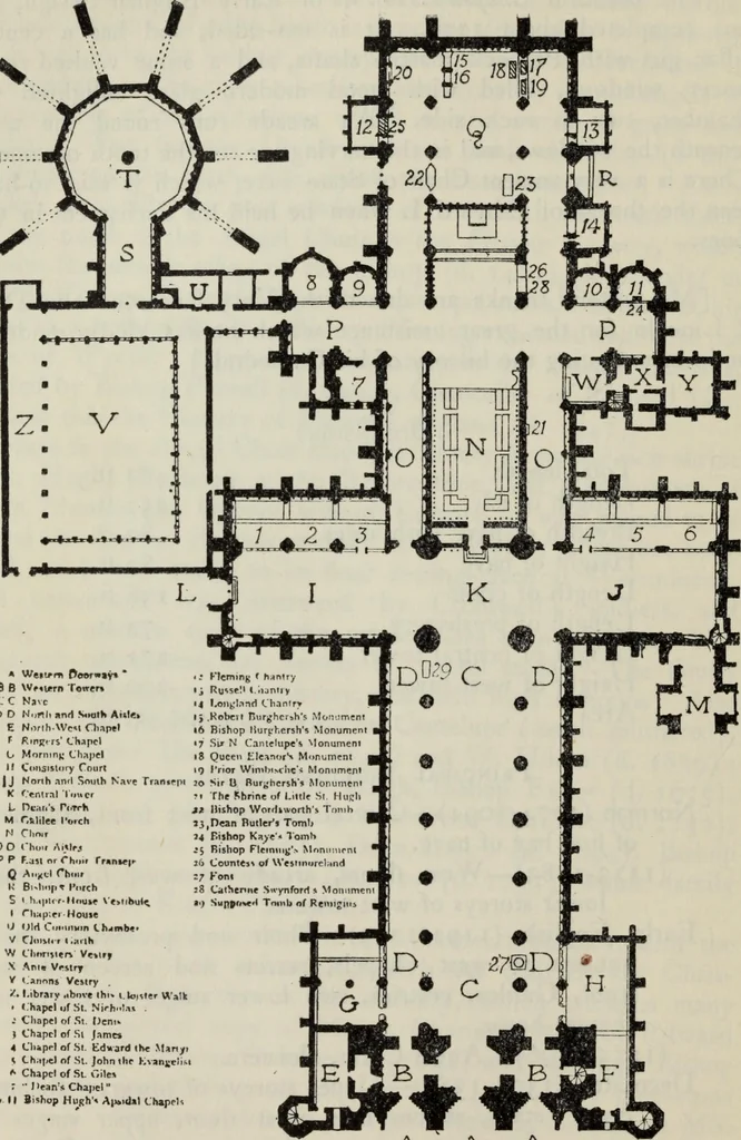 An illustration from The cathedrals of Great Britain, their history and architecture;, 1904, leaf 371