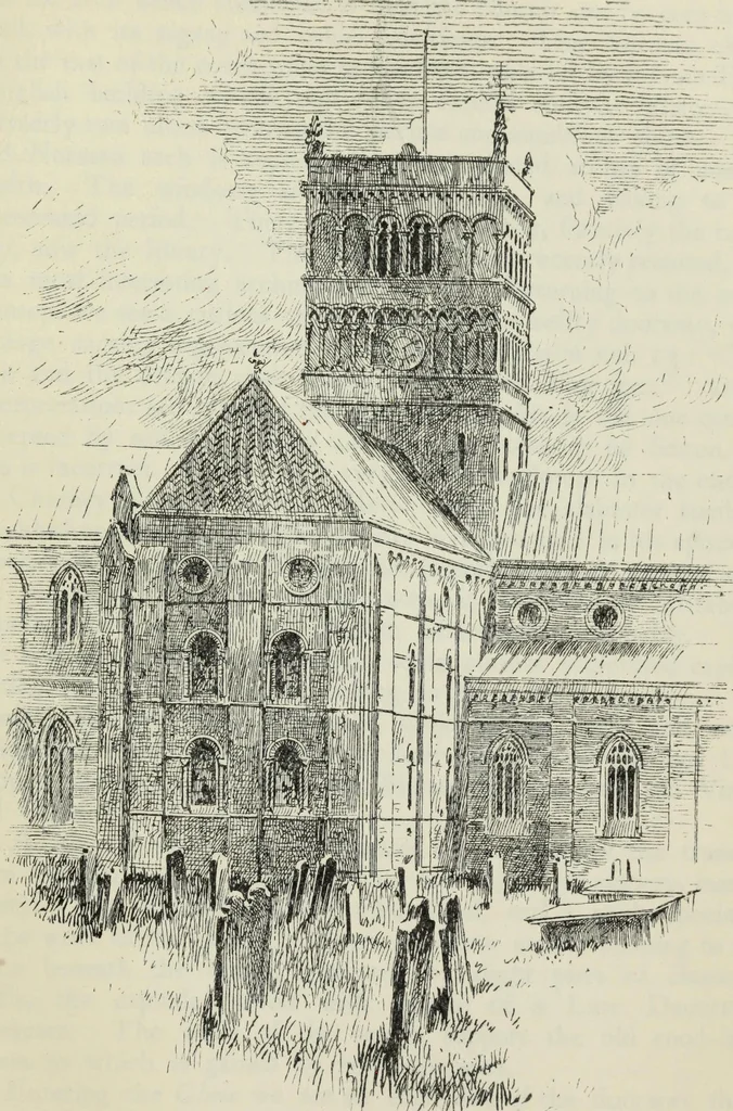 An illustration from The cathedrals of Great Britain, their history and architecture;, 1904, leaf 376