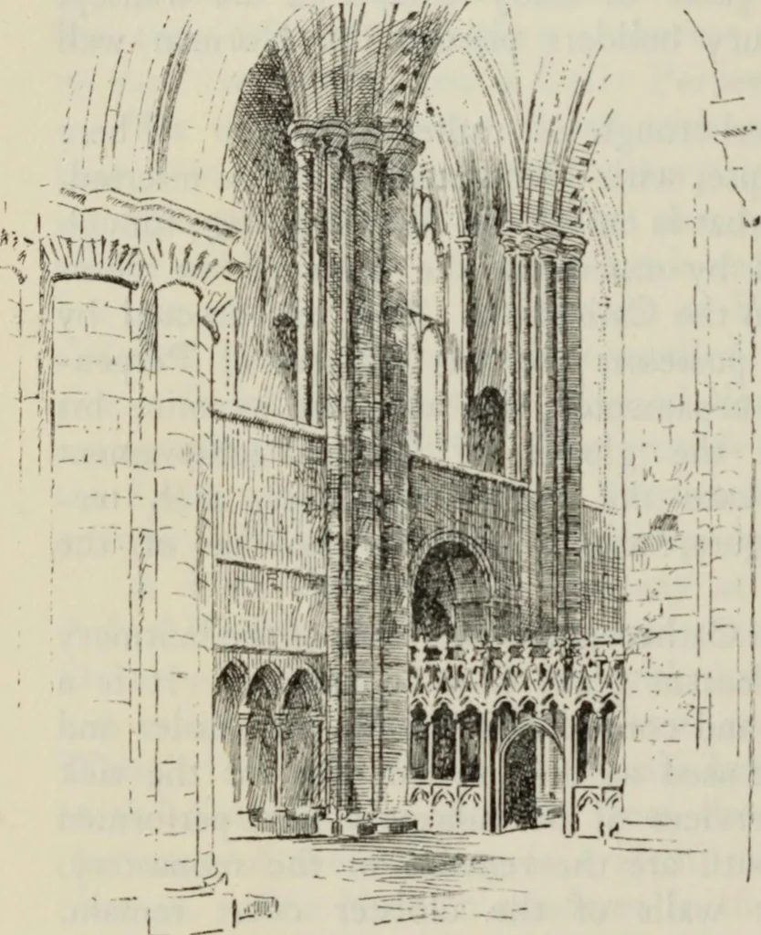 An illustration from The cathedrals of Great Britain, their history and architecture;, 1904, leaf 391