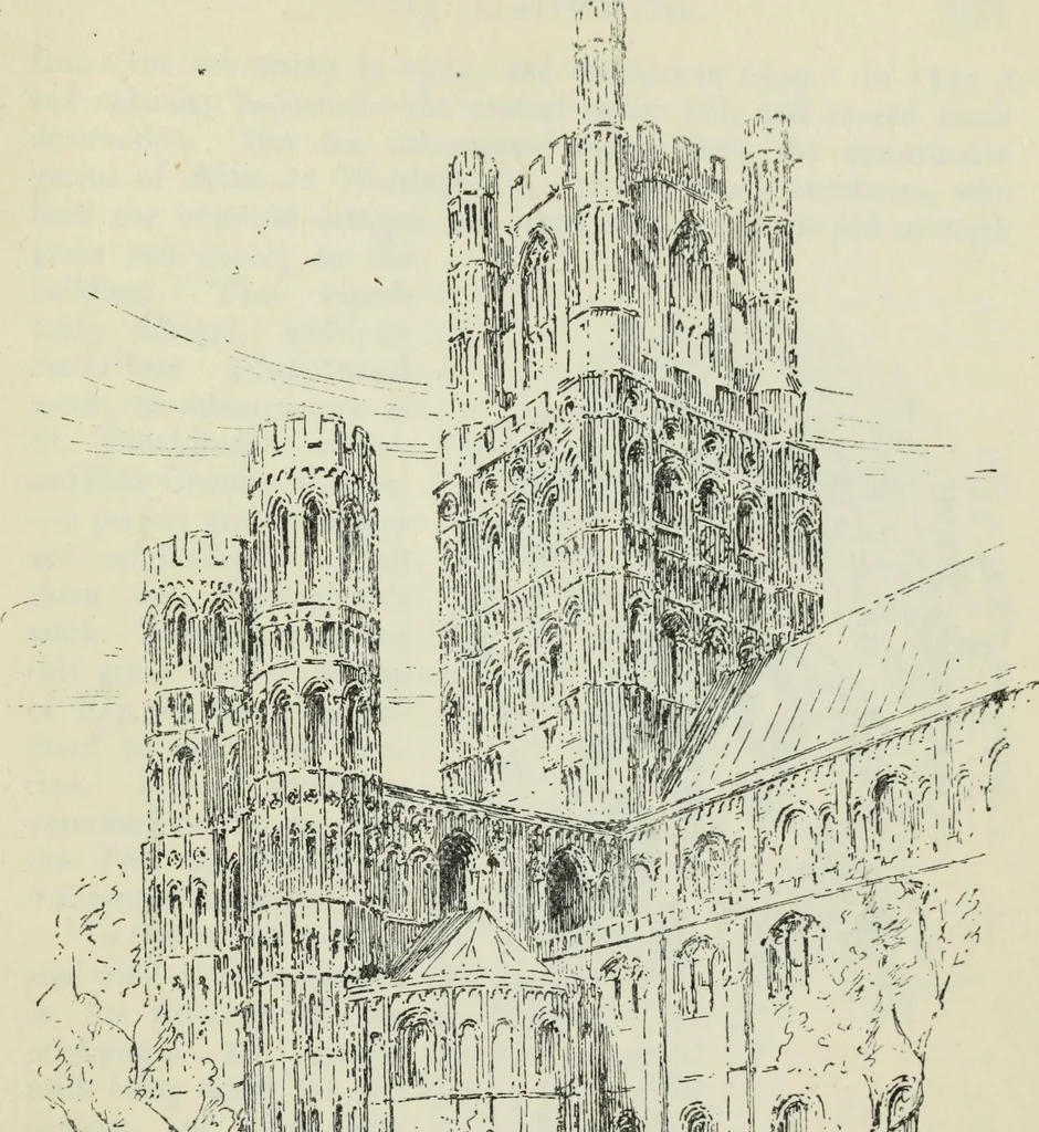 An illustration from The cathedrals of Great Britain, their history and architecture;, 1904, leaf 400