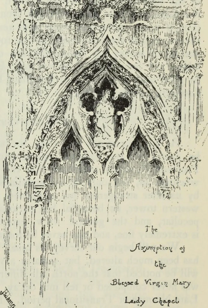 An illustration from The cathedrals of Great Britain, their history and architecture;, 1904, leaf 402