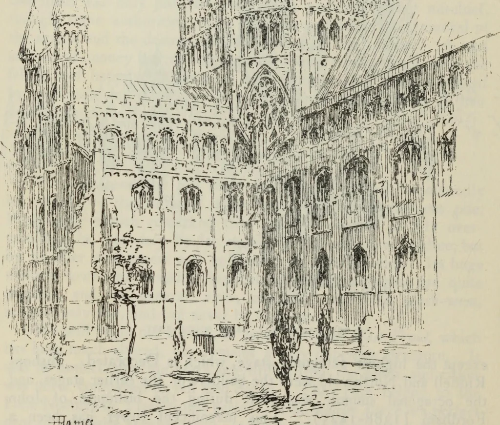 An illustration from The cathedrals of Great Britain, their history and architecture;, 1904, leaf 405