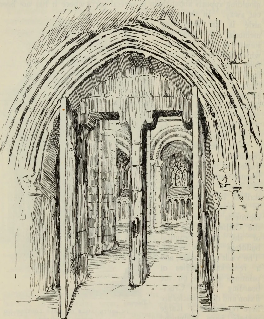 An illustration from The cathedrals of Great Britain, their history and architecture;, 1904, leaf 409