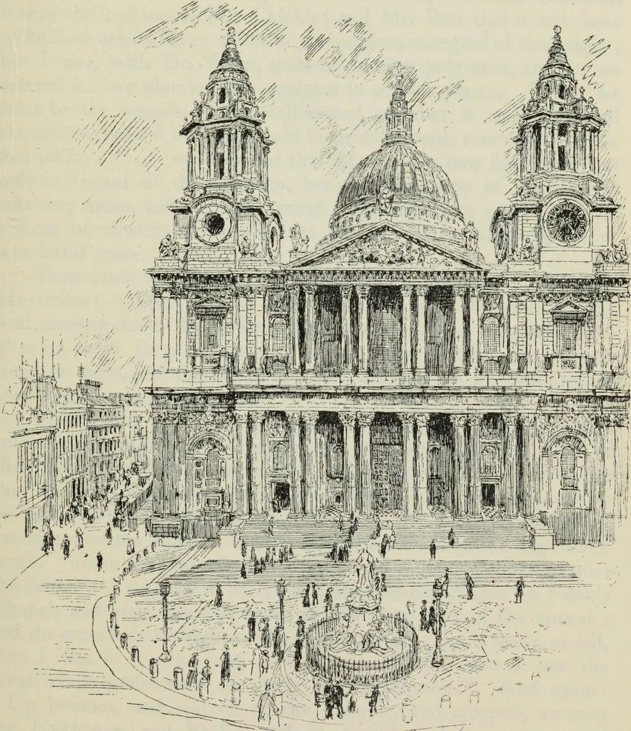 An illustration from The cathedrals of Great Britain, their history and architecture;, 1904, leaf 44