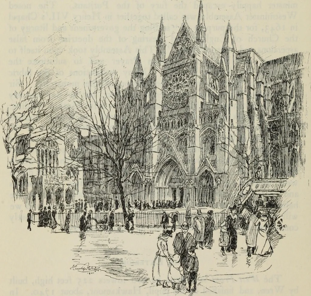 An illustration from The cathedrals of Great Britain, their history and architecture;, 1904, leaf 61