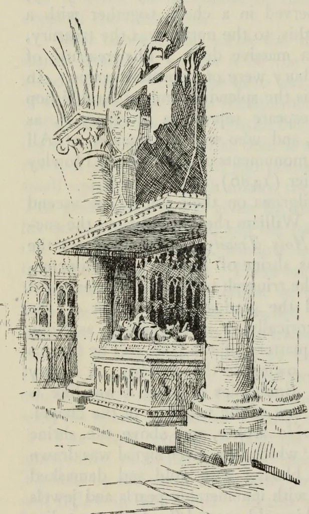An illustration from The cathedrals of Great Britain, their history and architecture;, 1904, leaf 99