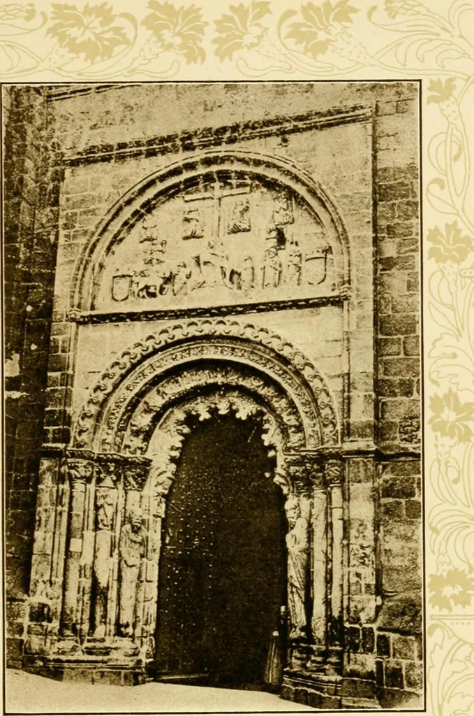 An illustration from The cathedrals of northern Spain, their history and their architecture; together with much of interest concerning the bishops, rulers and other personages identified with them, 1906, leaf 154