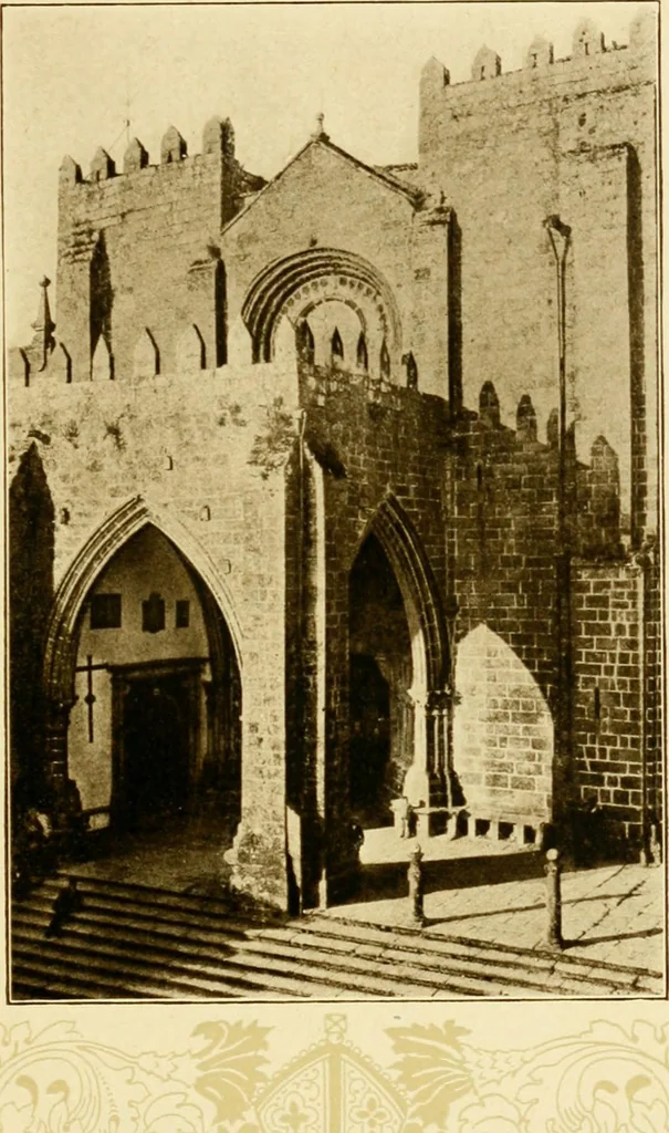 An illustration from The cathedrals of northern Spain, their history and their architecture; together with much of interest concerning the bishops, rulers and other personages identified with them, 1906, leaf 170
