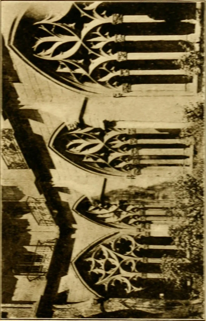 An illustration from The cathedrals of northern Spain, their history and their architecture; together with much of interest concerning the bishops, rulers and other personages identified with them, 1906, leaf 194